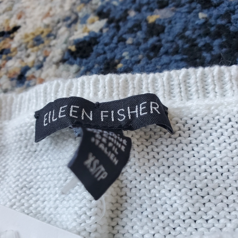 Organic Linen Cotton‎ Cord Crew Neck Top - Picture 4 of 5